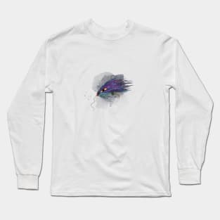 Purple Tube Long Sleeve T-Shirt